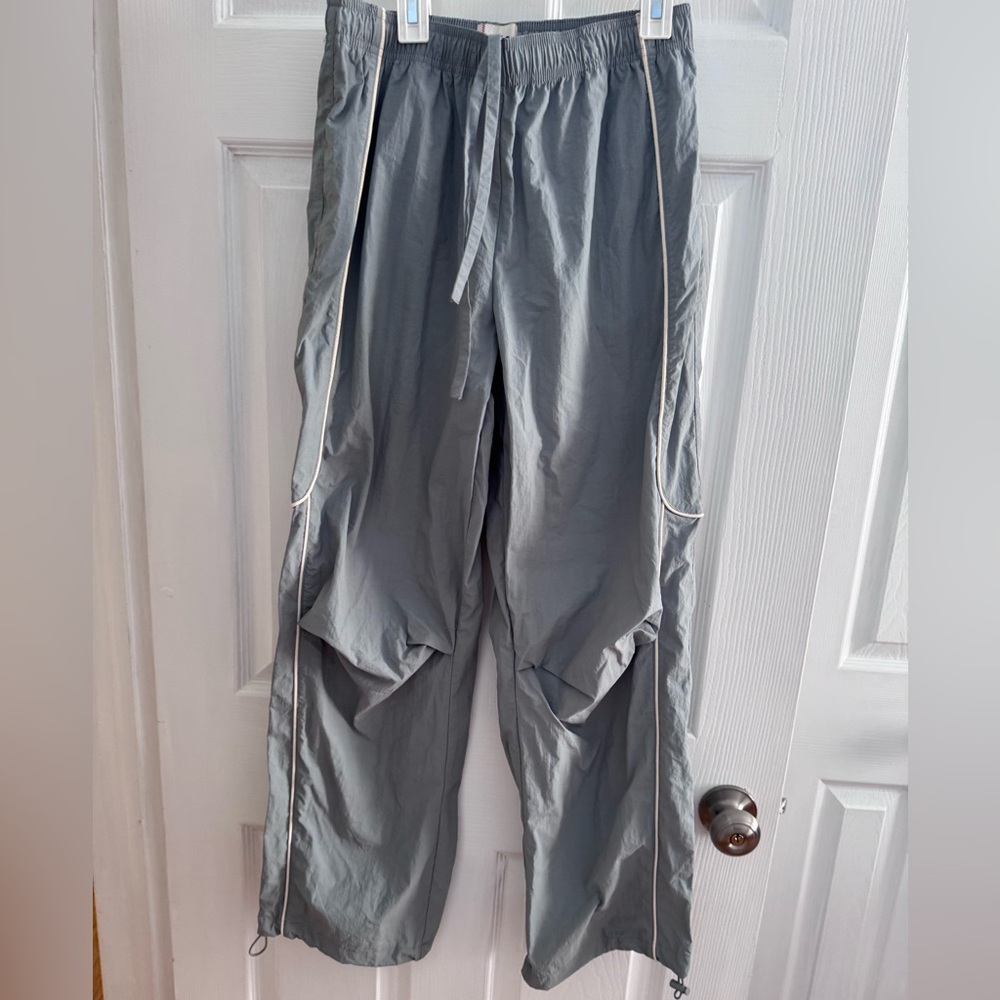 BDG Blue Nylon Track/Joggers